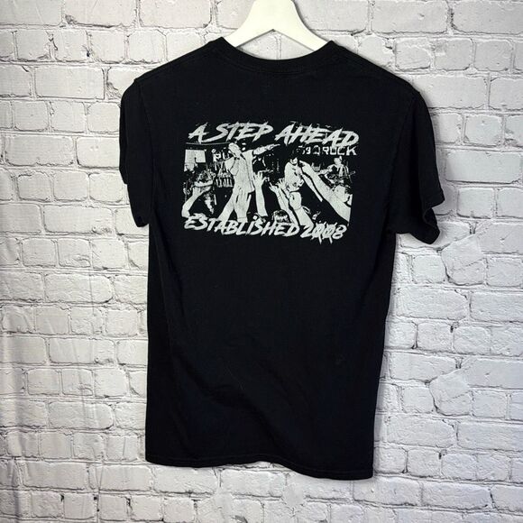 A Step Ahead Graphic T Shirt Size Small Black - Picture 3 of 5